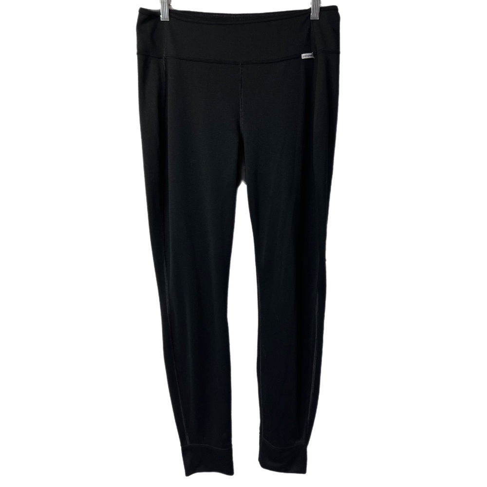 Patagonia Black Capilene 3 Midweight Leggings Pants Base Layer Size Large